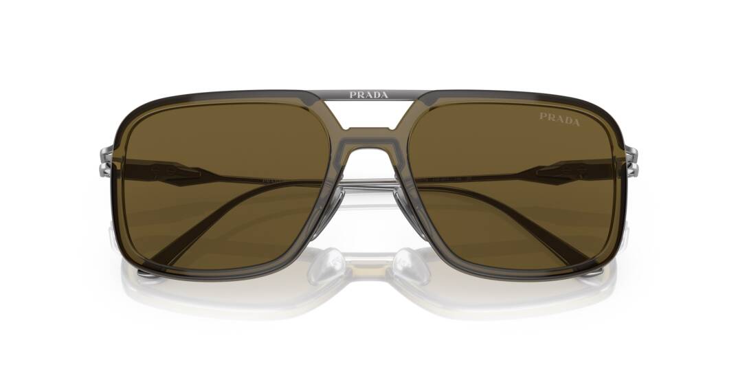 Prada SPR57Z-18F-01T Erkek Güneş Gözlüğü - 3