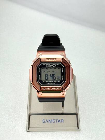 Samstar Alarmlı-Işıklı-Kronometreli-5 Atm Su Geçirmez-Hediyelik Çocuk Kol Saati - 2